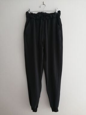 Lululemon Stretch High-Rise Jogger Pants Black Size 6